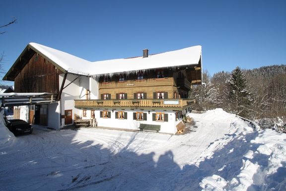 Winter Herbstbauernhof