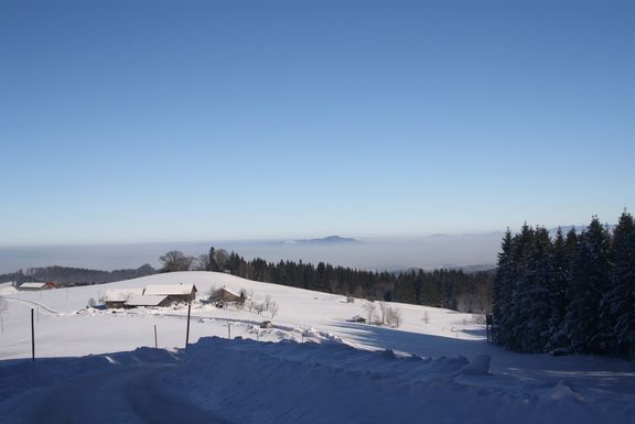 Winter Herbstbauernhof