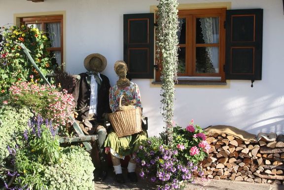 Herbstbauernhof